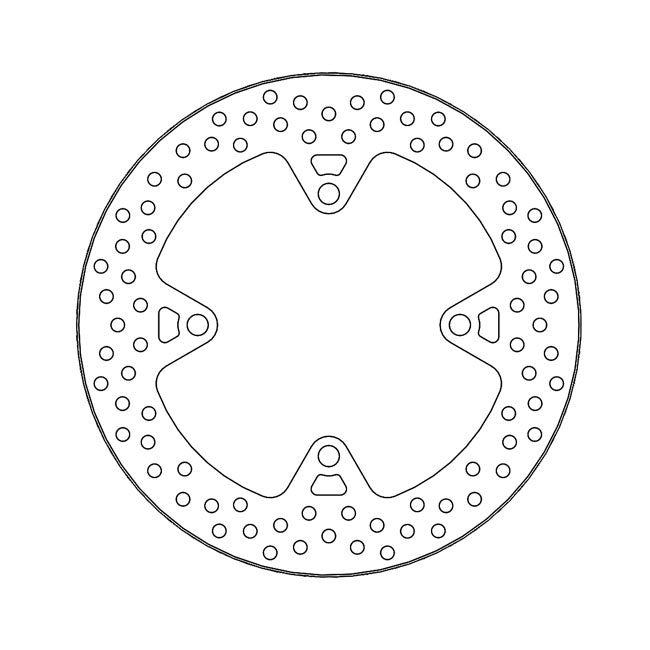 Moto-Master Halo Series Brake Rotor – Rear: KAWASAKI: 2020–2022 Ninja 1000 SX…