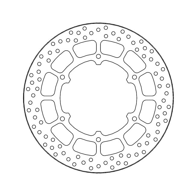 Moto-Master Halo Series Brake Rotor – Rear: YAMAHA: 2017–2022 SCR 950…