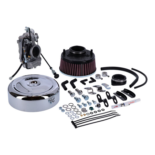Mikuni HSR45 Total Carb Kit, without Manifold – 1984–1999 Evo Big Twin