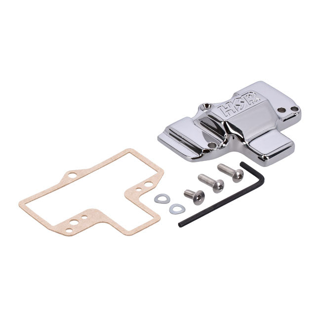 Mikuni Chrome Top Cover, with Hsr Logo