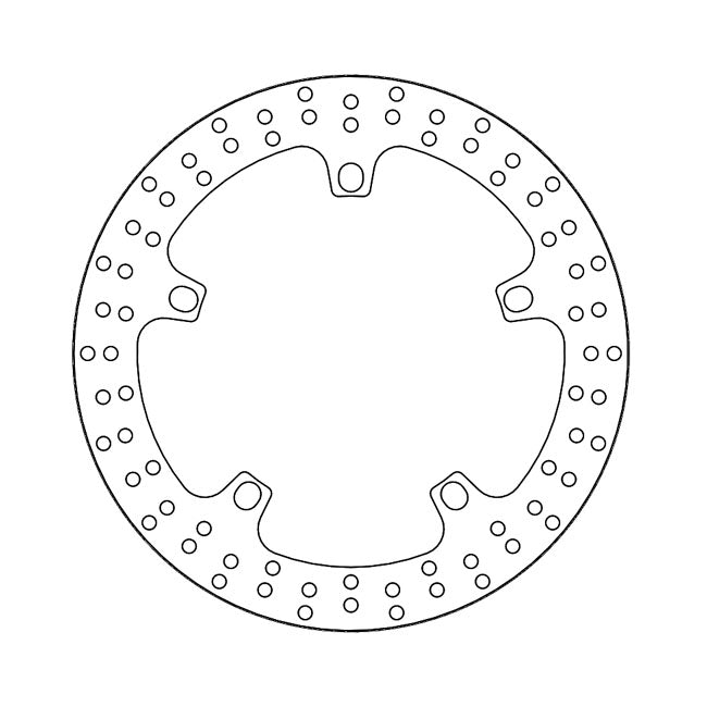 Moto-Master Halo Series Fixed Brake Rotor – Front Left: BMW: 1999–2007 R 850 R 02…