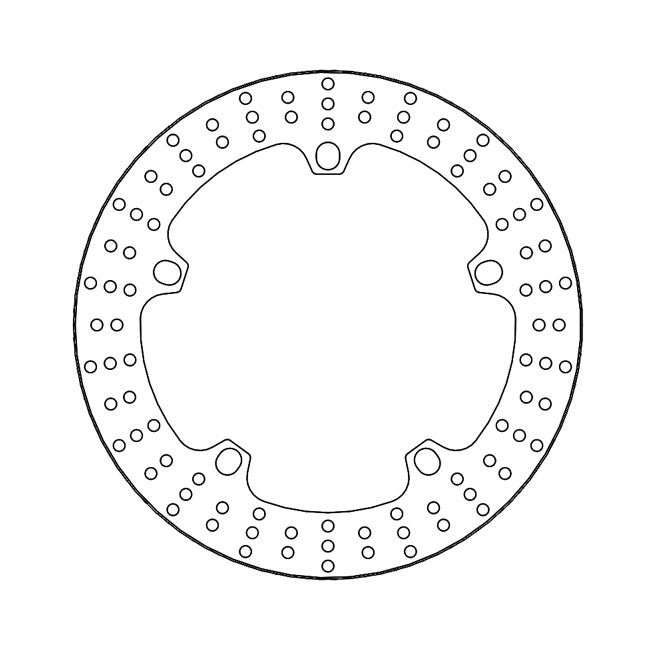 Moto-Master Halo Series Fixed Brake Rotor – Front Left: BMW: 1996–2000 R 1100 S 98…