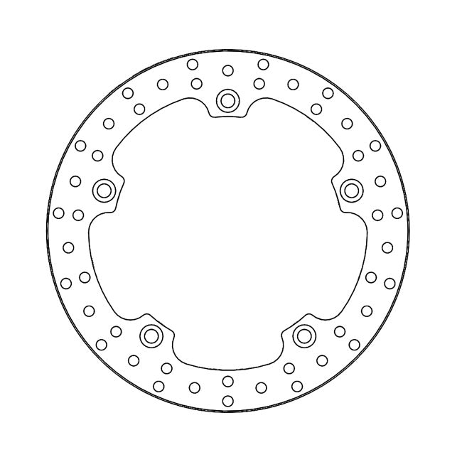 Moto-Master Halo Series Brake Rotor – Rear: BMW: 1996–2000 R 850 GS 95 (259)…