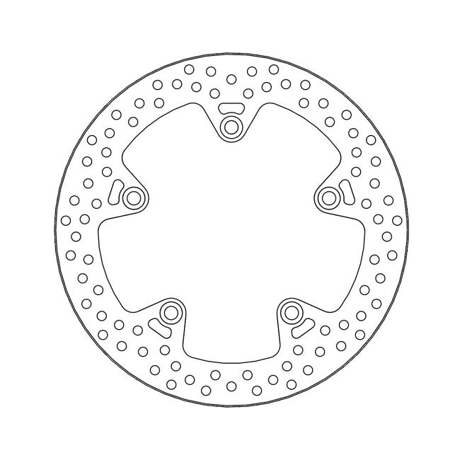 Moto-Master Halo Series Brake Rotor – Rear: BMW: 2013–2018 R 1200 GS Adventure…