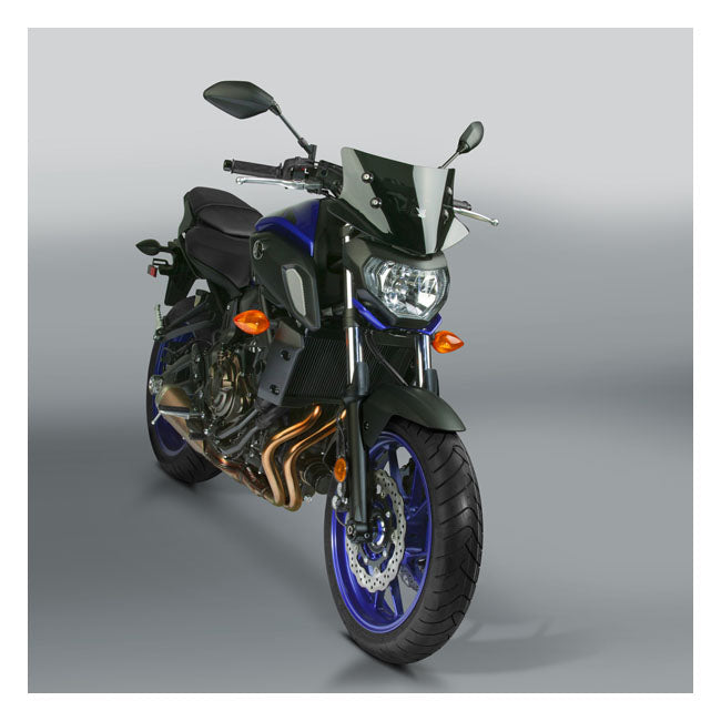 National Cycle VStream+® Windshield 9"/22.9Cm, Dark – Yamaha: 2018–2020 MT-07