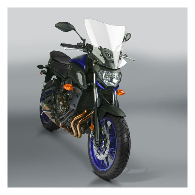 National Cycle VStream+® Windshield 16.75"/42,5Cm, Clear – Yamaha: 2018–2020 MT-07