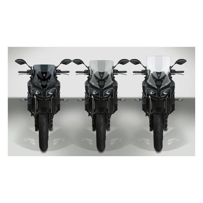 National Cycle VStream® Windshield 13.5"/34,3Cm, Dark – Yamaha: 17-2021 Fz-10/Mt-10