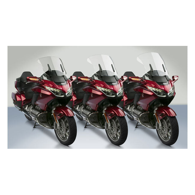 National Cycle VStream® Windshield 17.75"/45,1 Cm Light Tint – Honda: 2018–2022 GL1800 Goldwing