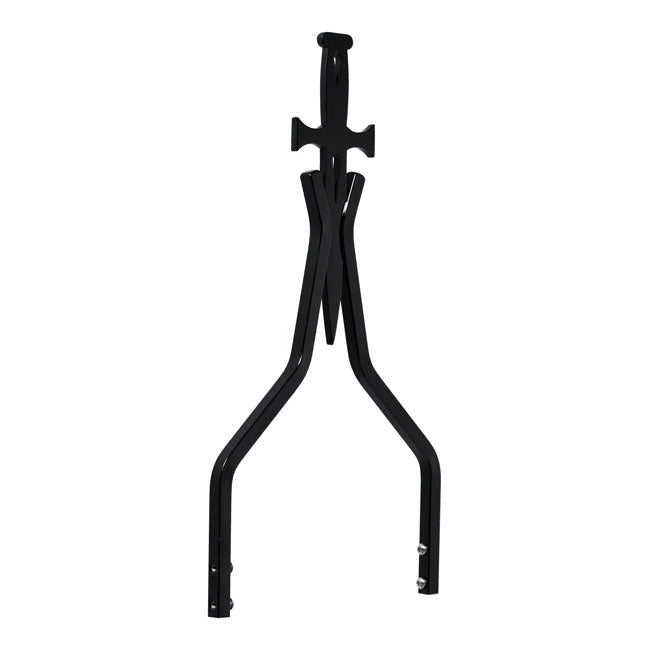 Cycle Visions Daggertude Stick Sissy Bar 18", Black