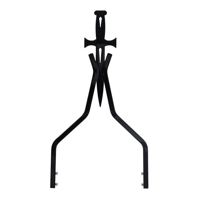 Cycle Visions Daggertude Stick Sissy Bar 18", Black