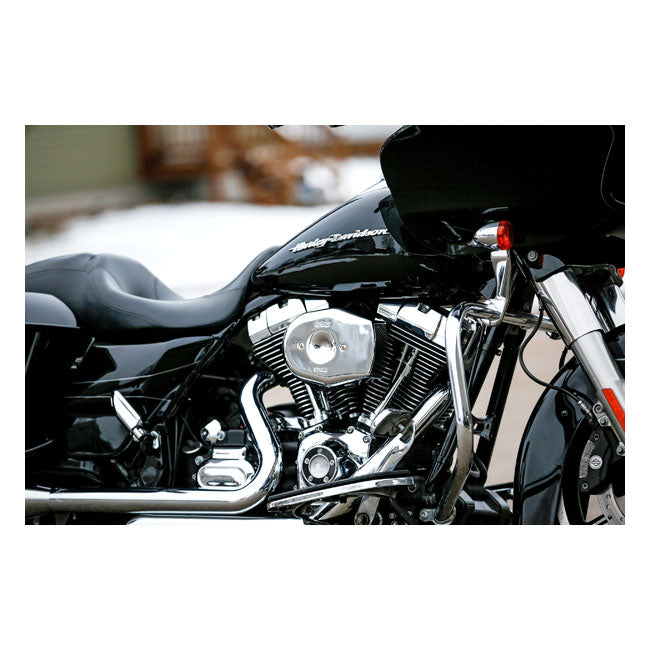 S&S Stealth Tribute Air Cleaner Kit. Chrome – 2016–2017 Softail; 2016–2017 FXDLS…