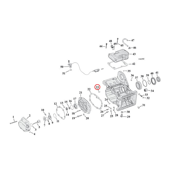 MCS Dowel Pin – Transmission Housing: 1941–1986 4-Speed…