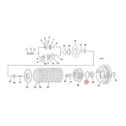 MCS Retaining Ring, Clutch Bearing – 1990–1999 Big Twin TC; 1991–2003 Dyna…