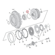 MCS Retaining Ring, Clutch Bearing – 1990–1999 Big Twin TC; 1991–2003 Dyna…