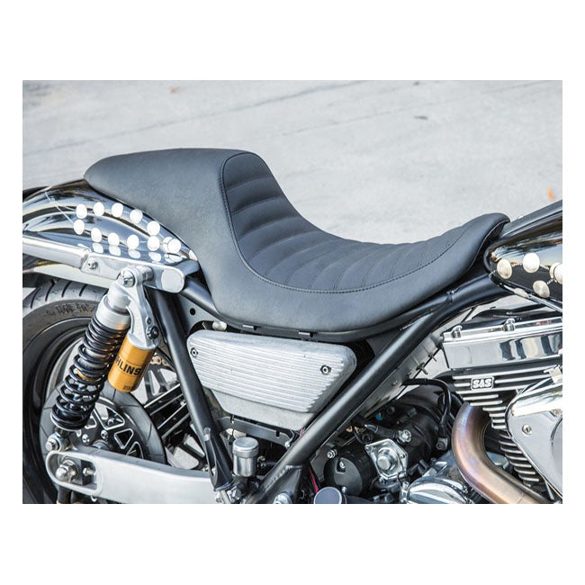 Roland Sands Design 2-Up Traction Seat. Black – 1982–1994 FXR; 1999–2000 FXR
