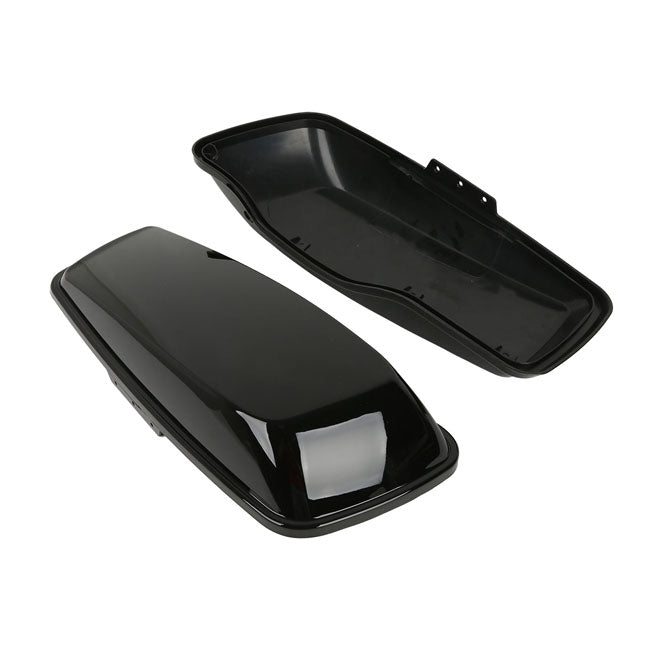 MCS Saddlebag Lid Set. Black – 2014–2025 FLT/Touring