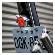 Motone Cuda Taillight. Polished, No Bracket. ECE – Universal