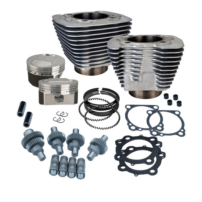 S&S 883-1250 Hooligan Big Bore Cyl. & Piston Kit – 2000–2022 XL1200