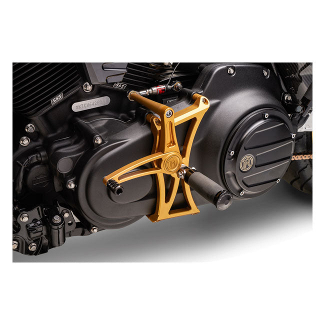 Performance Machine Mid Controls. Gold Ops – 2018–2025 Softail
