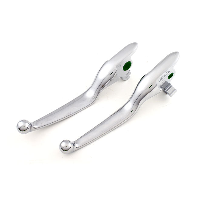 MCS Handlebar Lever Kit, Wide Blade, Chrome – Hydraulic Operated Clutch - 2017–2020…