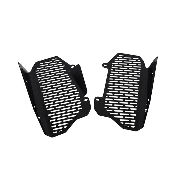 Zieger Radiator Cover # 2 Black – Honda: 2016–2019 CRF 1000 L Africa Twin