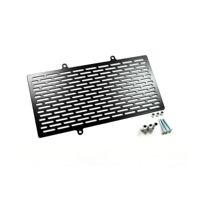 Zieger Radiator Cover # 2 Black – Kawasaki: 2012–2016 ER-6 N/F