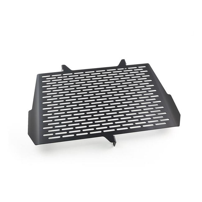 Zieger Radiator Cover # 2 Black – Kawasaki: 2017–2018 KLZ 1000 Versys