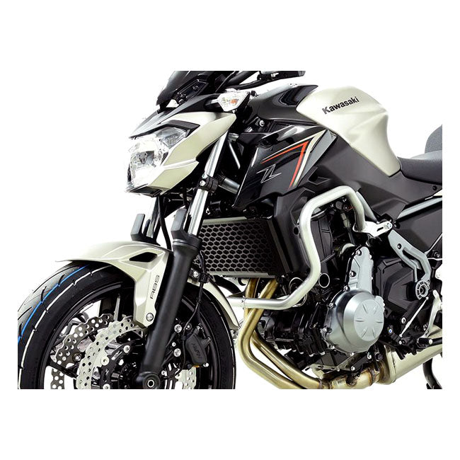 Zieger Radiator Cover # 1 Black – Kawasaki: 2017–2021 Z 650
