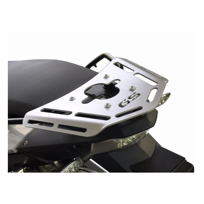 Zieger Luggage Rack Silver – BMW: 2008–2020 F800 GS / 2008–2012 F650…
