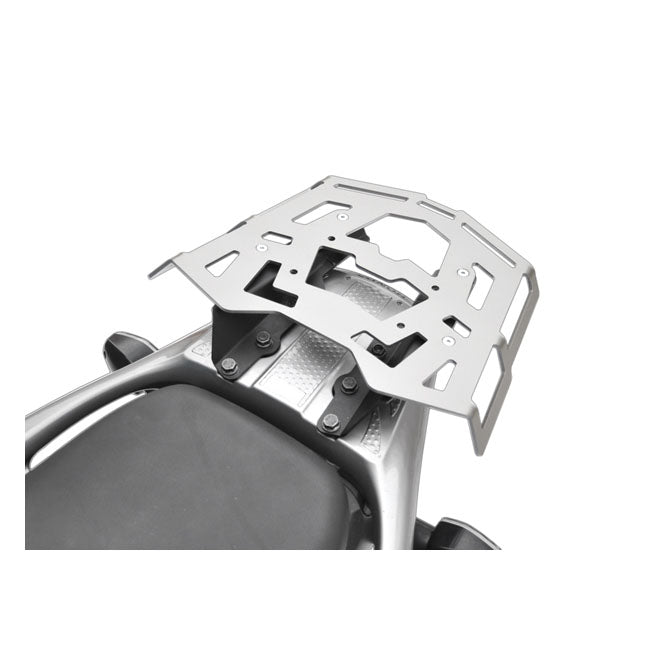 Zieger Luggage Rack Silver – Honda 2007–2012 Transalp XL 700