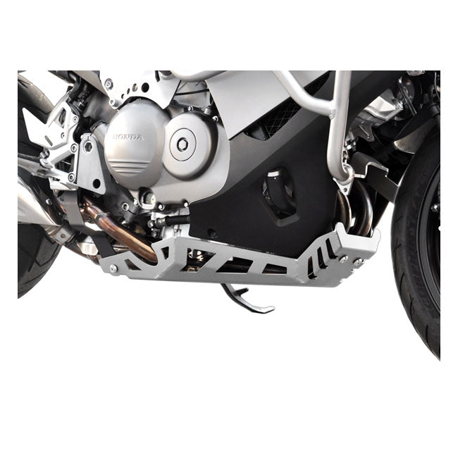 Zieger Engine Guard Silver – Honda: 2011–2014 VFR 800 X Crossrunner