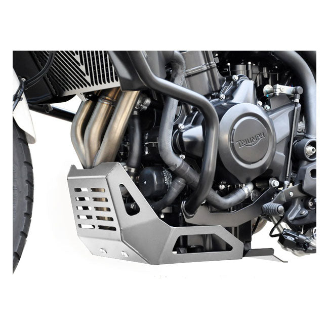Zieger Engine Guard Silver – Triumph: 2010–2018 Tiger 800 / XC