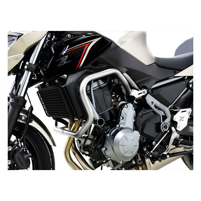 Zieger Crash Bar Silver – Kawasaki: 2017–2021 Z 650