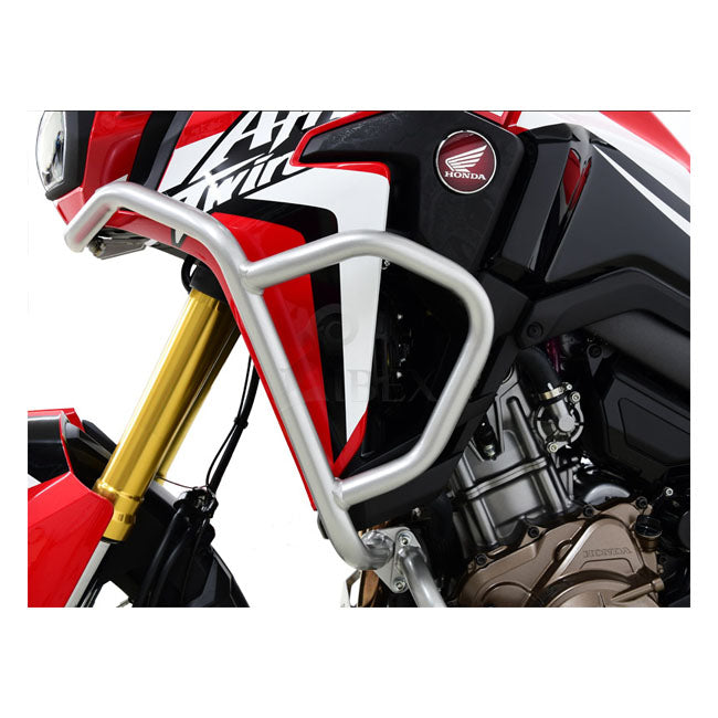 Zieger Fairing Crash Bar Silver – Honda: 2016–2019 Africa Twin