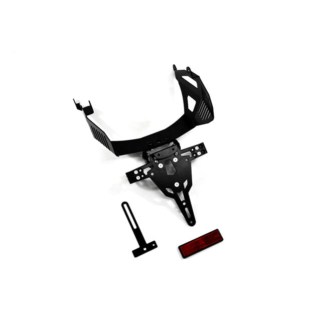 Zieger License Plate Bracket Pro Black – Honda: 2013–2017 CBR 600 RR