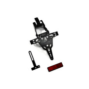Zieger License Plate Bracket Pro Black – Kawasaki: 2012–2016 ER-6 N / ER-6 F