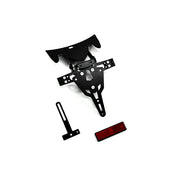 Zieger License Plate Bracket Pro Black – Kawasaki: 2006–2009 Versys 650