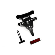 Zieger License Plate Bracket Pro Black – Kawasaki: 2010–2014 Versys 650