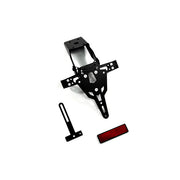 Zieger License Plate Bracket Pro Black – Kawasaki: 2014–2018 Z1000