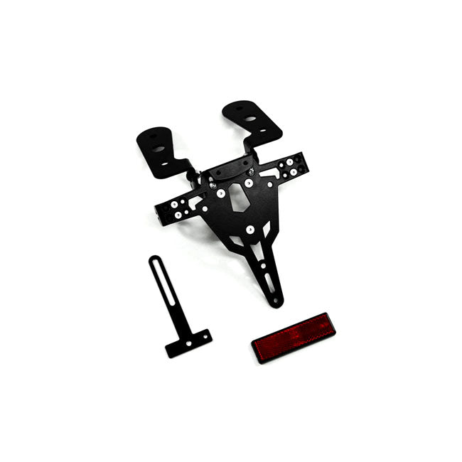 Zieger License Plate Bracket Pro Black – Kawasaki: 2006–2007 ZX-10R