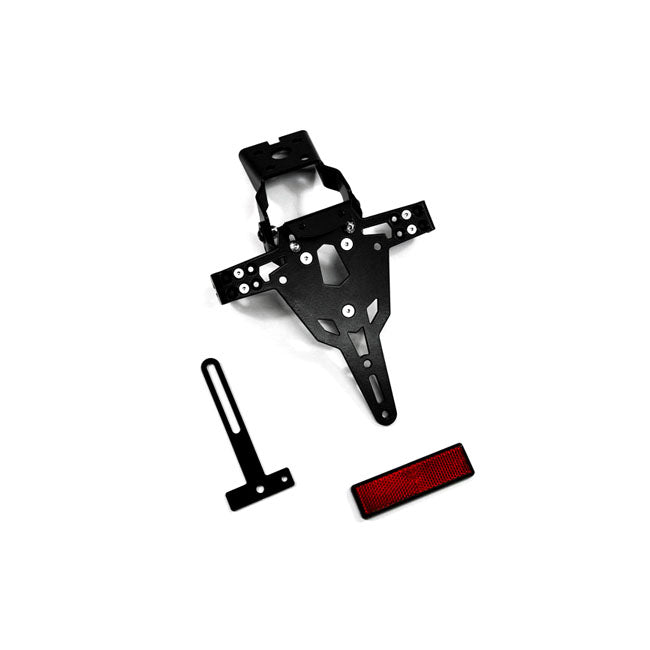 Zieger License Plate Bracket Pro Black – Kawasaki: 2011–2015 ZX-10R