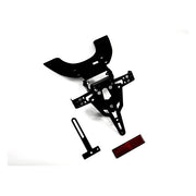 Zieger License Plate Bracket Pro Black – Kawasaki: 2006–2019 ZZR 1400