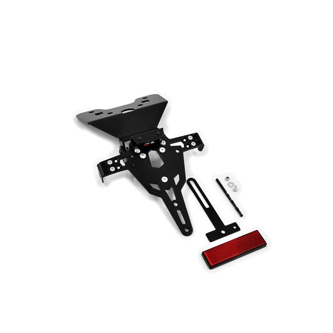 Zieger License Plate Bracket Pro Black – Suzuki: 2011–2016 GSR 750