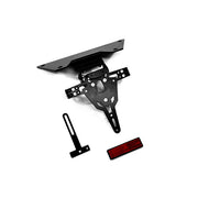 Zieger License Plate Bracket Pro Black – Suzuki: 2003–2008 SV 650 1000 S / N