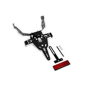 Zieger License Plate Bracket Pro Black – Triumph: 2006–2012 Daytona 675 / R