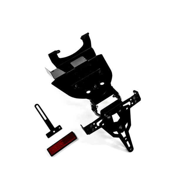 Zieger License Plate Bracket Pro Black – Triumph: 2007–2012 StreetTriple 675