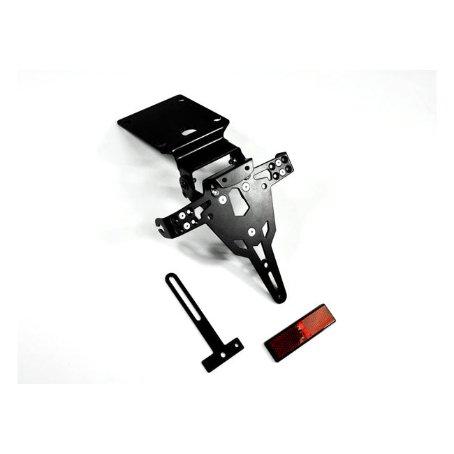Zieger License Plate Bracket Pro Black – Yamaha: 2010–2016 FZ1/Fazer FZ8/ Faze