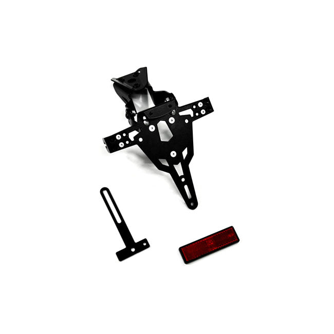 Zieger License Plate Bracket Pro Black – Yamaha: 2015–2018 YZF-R1