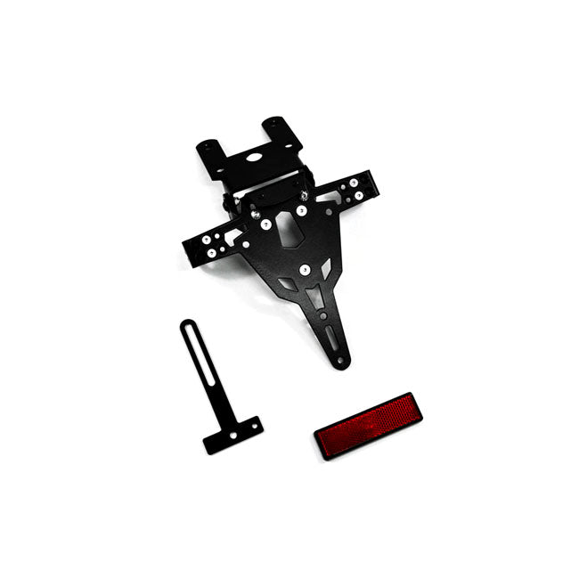 Zieger License Plate Bracket Pro Black – Yamaha: 2002–2003 YZF-R1; 2003–2005 YZF…
