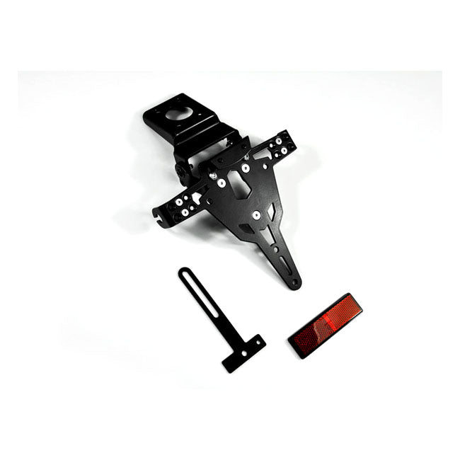 Zieger License Plate Bracket Pro Black – Yamaha: 1999–2002 YZF-R6